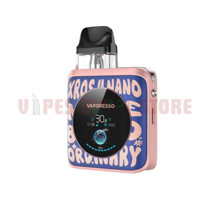 VAPORESSO Xros 4 Nano Pod System in Dubai Word Pop Blue