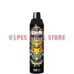 YUOTO KJV Devil 16000 Puffs 5% Nicotine Disposable Vape in Dubai PEACH MANGO ICE