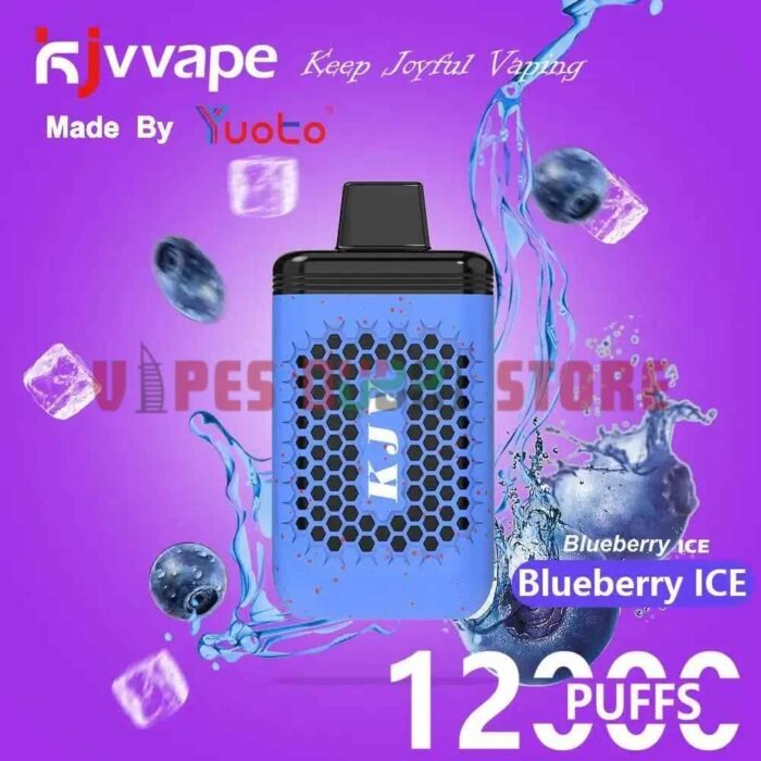 YUOTO KJV Disposable 12000 Puffs Disposable Vape in Dubai Blueberry Ice