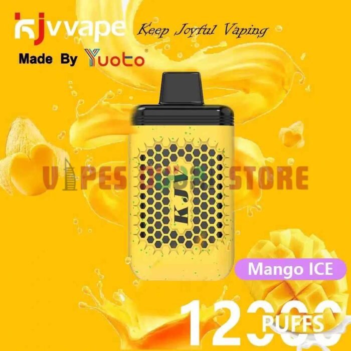 YUOTO KJV Disposable 12000 Puffs Disposable Vape in Dubai Mango Ice