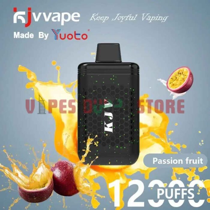 YUOTO KJV Disposable 12000 Puffs Disposable Vape in Dubai Passion Fruit