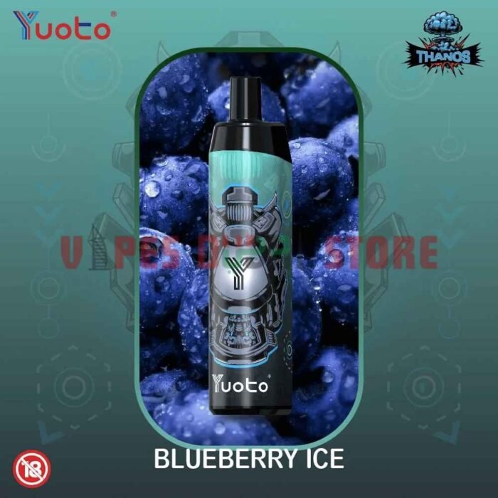 Yuoto Thanos 5000 Puffs Disposable Vape In UAE Blueberry Ice