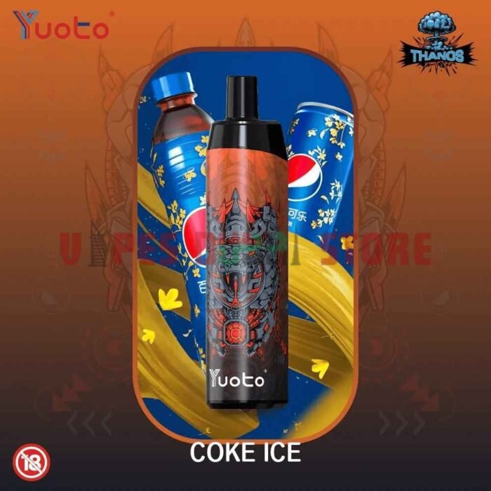 Yuoto Thanos 5000 Puffs Disposable Vape In UAE Coke Ice