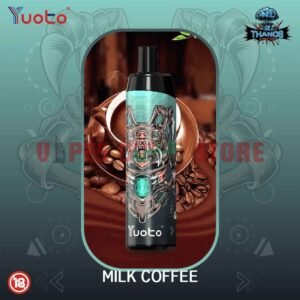 Yuoto Thanos 5000 Puffs Disposable Vape In UAE Milk Coffee