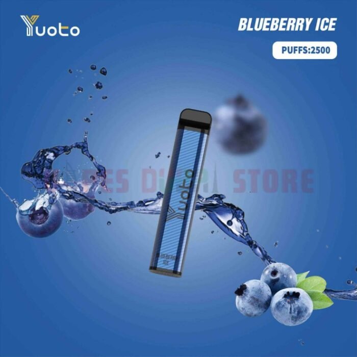 Yuoto XXL 2500 Puffs 50Mg Disposable Vape In UAE Blueberry Ice