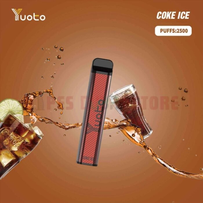 Yuoto XXL 2500 Puffs 50Mg Disposable Vape In UAE Coke Ice