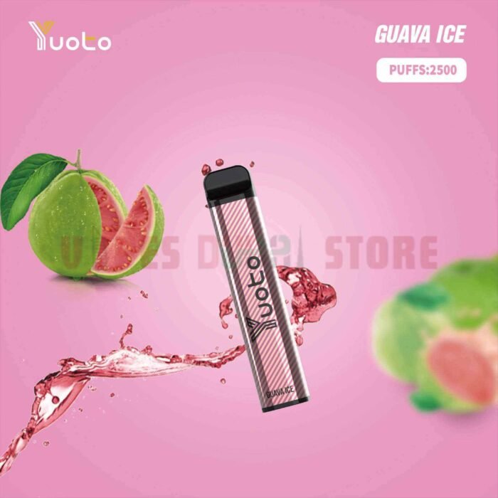Yuoto XXL 2500 Puffs 50Mg Disposable Vape In UAE Guava Ice