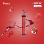 Yuoto XXL 2500 Puffs 50Mg Disposable Vape In UAE Lychee Ice