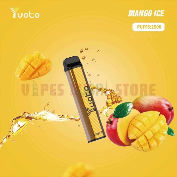 Yuoto XXL 2500 Puffs 50Mg Disposable Vape In UAE Mango Ice