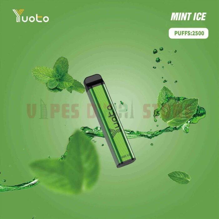 Yuoto XXL 2500 Puffs 50Mg Disposable Vape In UAE Mint Ice