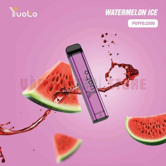 Yuoto XXL 2500 Puffs 50Mg Disposable Vape In UAE Watermelon Ice