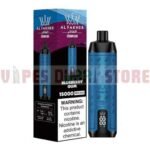 Al Fakher 15000 Puffs Crown Bar Pro Max Disposable Vape Blueberry Gum in Dubai