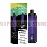 Al Fakher 15000 Puffs Crown Bar Pro Max Disposable Vape Grape Mint in Dubai