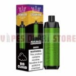 Al Fakher Crown Bar 8000 Puffs Dtl Blue Razz Lemonade in UAE