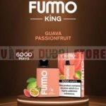 BEST FUMMO KING 6000 PUFFS GUAVA PASSIONFRUIT