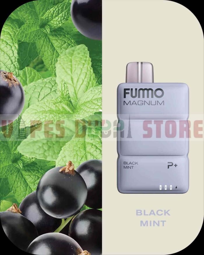 BLACK MINT FUMMO Magnum 8000 Puffs 2 Disposable Vape in Dubai
