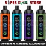 Crown Bar Al Fakher Pro Dual Mode 8000