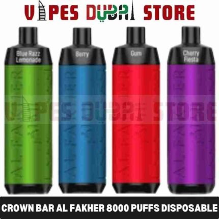 Crown bar al fakher 8000 puffs 0.5MG Nicotine