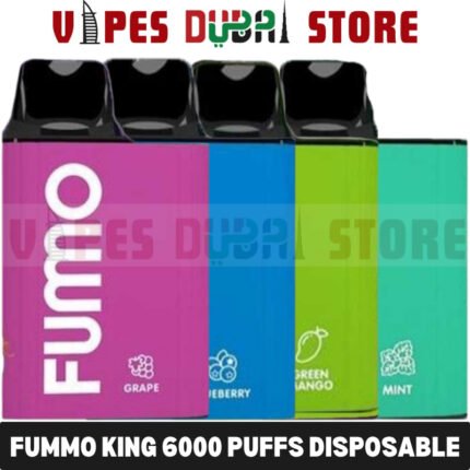 Fummo King 6000 Puffs 2% nicotine Rechargeable Disposable Vape Buy in UAE Dubai