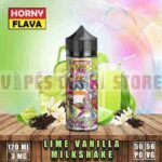 Horny Flava 120ml E Liquid Lime Vanilla Milkshake