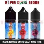 ISGO 30mg & 50mg Salt Nicotine 30ml in UAE