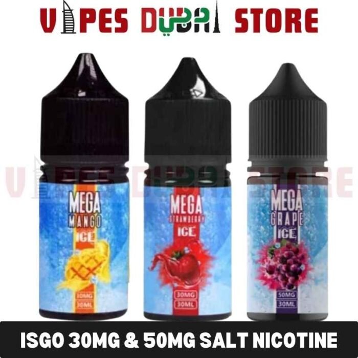 ISGO 30mg & 50mg Salt Nicotine 30ml in UAE