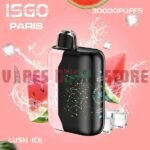 ISGO Paris X 30000 Puffs 50MG Disposable Vape in Dubai LUSH ICE