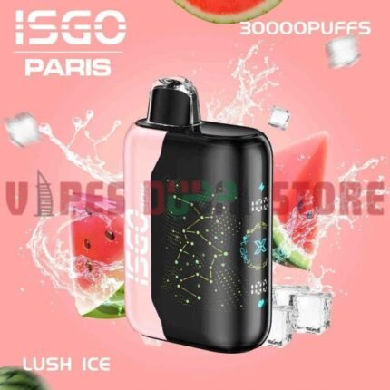 ISGO Paris X 30000 Puffs 50MG Disposable Vape in Dubai LUSH ICE