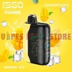 ISGO Paris X 30000 Puffs 50MG Disposable Vape in Dubai MANGO ICE