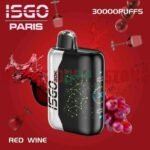 ISGO Paris X 30000 Puffs 50MG Disposable Vape in Dubai RED WINE