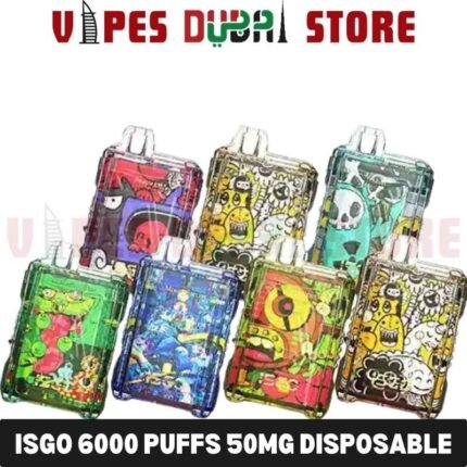 Isgo 6000 Puffs 50Mg Disposable Vape In Dubai