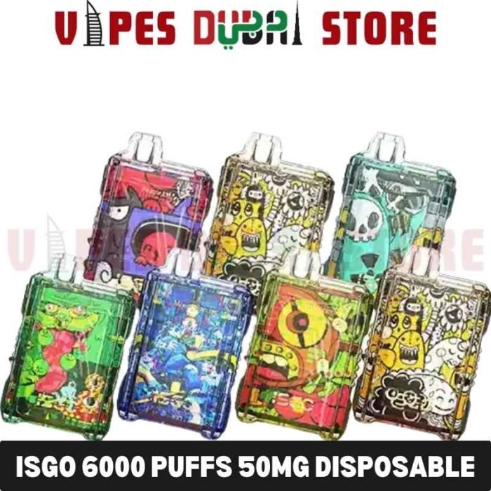 Isgo 6000 Puffs 50Mg Disposable Vape In Dubai