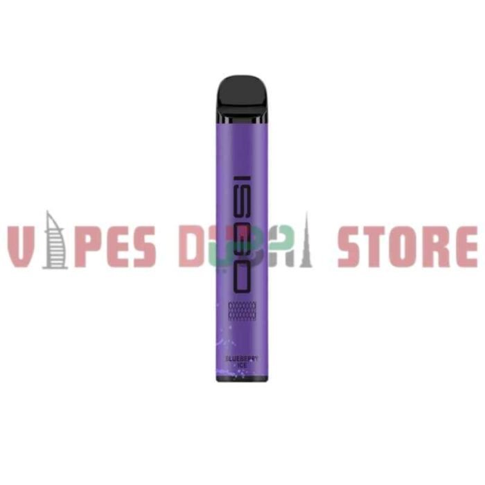 Isgo Vegas 2800 Puffs 20Mg Disposable Vape In UAE Blueberry Ice