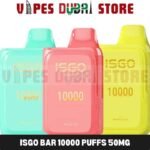Isgo bar 10000 Puffs 50Mg Disposable Vape In UAE