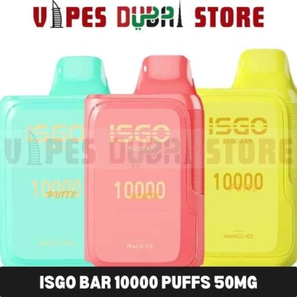 Isgo bar 10000 Puffs 50Mg Disposable Vape In UAE