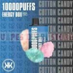 KK ENERGY Box 10000 Puffs 50mg Nicotine Disposable Vape in Dubai COTTON CADNY