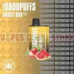 KK ENERGY Box 10000 Puffs 50mg Nicotine Disposable Vape in Dubai STRAWBERRY WATERMELON ICE