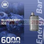 KK Energy EnergyBar BlueberryIce 6000puffs 600mAh