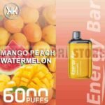 KK Energy EnergyBar MangoPeachWatermelon 6000puffs 600mAh