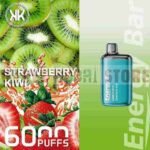 KK Energy EnergyBar StrawberryKiwi 6000puffs 600mAh