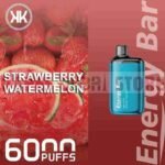 KK Energy EnergyBar StrawberryWatermelon 6000puffs 600mAh