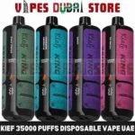 Kief 35000 Puffs 3mg Nicotine Triple Mesh Coil Disposable Vape