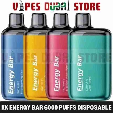 Kk Energy Bar 6000 Puffs Disposable Vape In Dubai