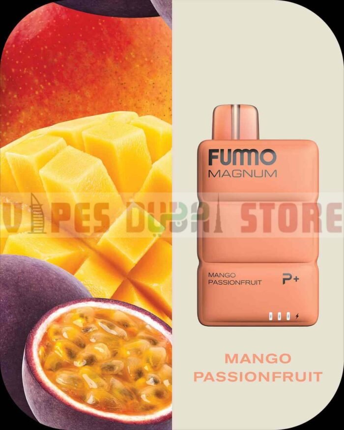 MANGO PASSIONFRUIT FUMMO Magnum 8000 Puffs 2 Disposable Vape in Dubai