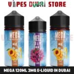 MEGA 120ml 3mg E-liquid in Dubai