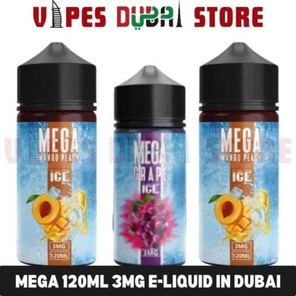 MEGA 120ml 3mg E-liquid in Dubai
