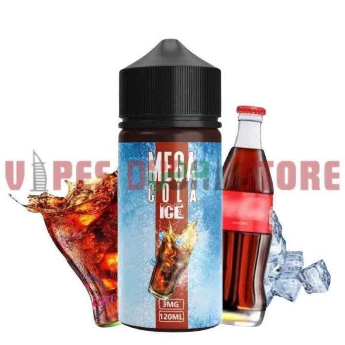 MEGA 120ml 3mg E-liquid in Dubai Cola Ice