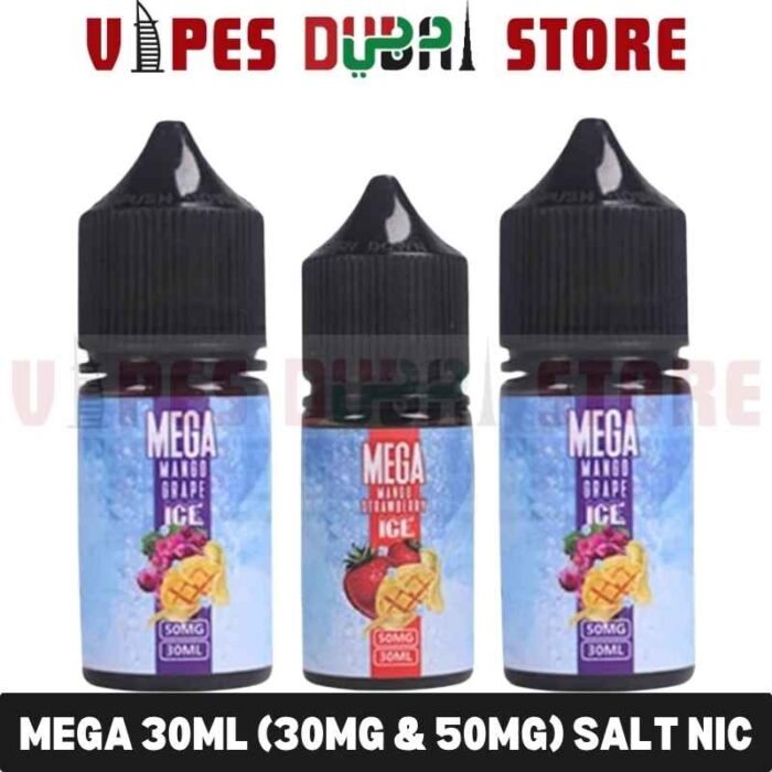 MEGA 30ml (30mg & 50mg) Salt Nic E-liquid in Dubai