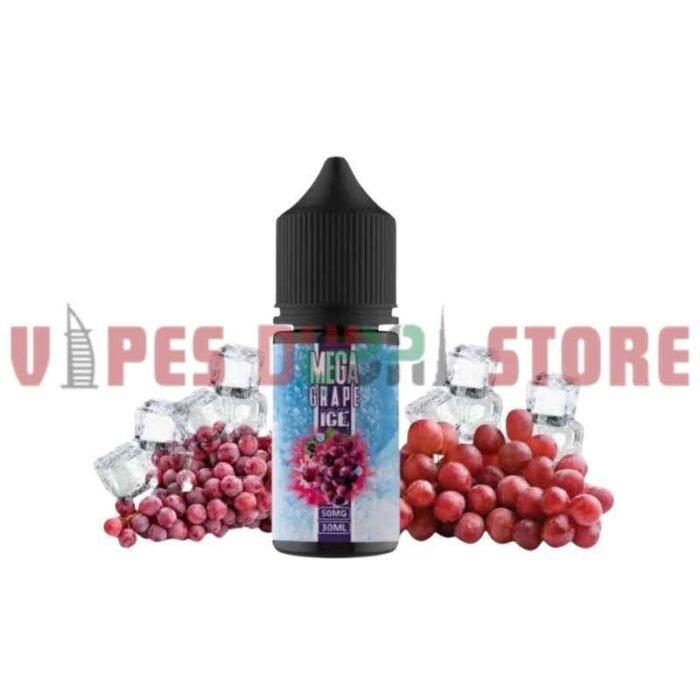 MEGA 30ml (30mg & 50mg) Salt Nic E-liquid in Dubai Grape Ice