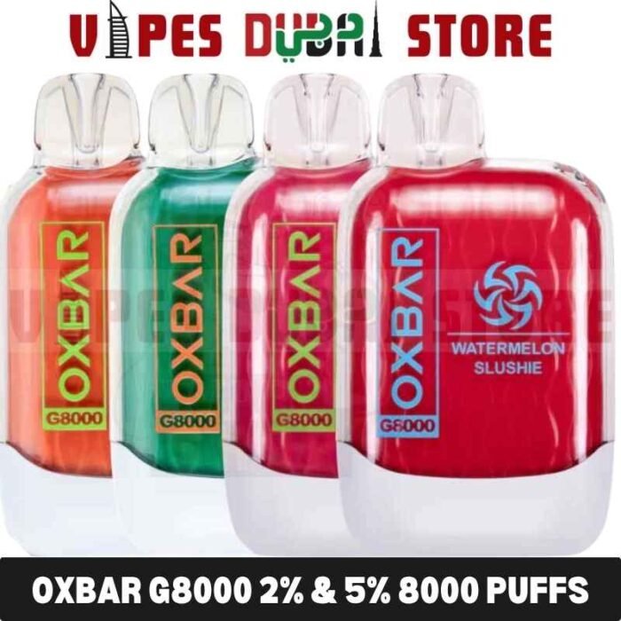 OXBAR G8000 2% & 5% 8000 Puffs Disposable Vape In Dubai